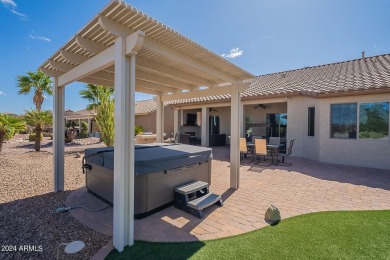 MOVE-IN-READY, Spectacular GOLF COURSE views abound through huge on Robson Ranch Golf Club in Arizona - for sale on GolfHomes.com, golf home, golf lot