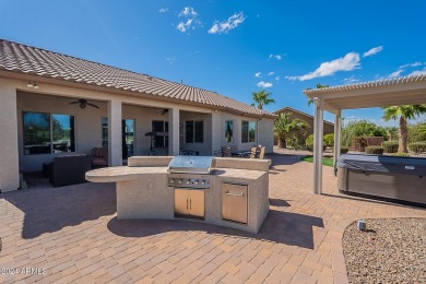 MOVE-IN-READY, Spectacular GOLF COURSE views abound through huge on Robson Ranch Golf Club in Arizona - for sale on GolfHomes.com, golf home, golf lot