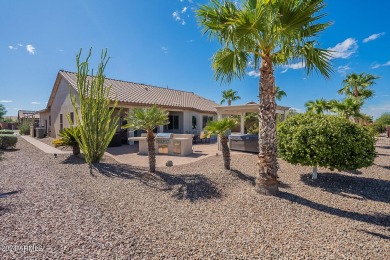 MOVE-IN-READY, Spectacular GOLF COURSE views abound through huge on Robson Ranch Golf Club in Arizona - for sale on GolfHomes.com, golf home, golf lot