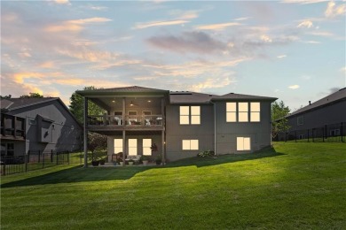 This stunning reverse 1.5 story offers 4 spacious bedrooms, 3 on The Deuce At the National Golf Club of Kansas City in Missouri - for sale on GolfHomes.com, golf home, golf lot
