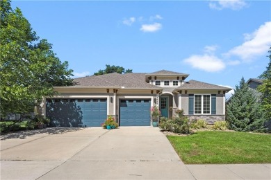 This stunning reverse 1.5 story offers 4 spacious bedrooms, 3 on The Deuce At the National Golf Club of Kansas City in Missouri - for sale on GolfHomes.com, golf home, golf lot