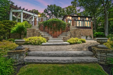 Set on over five private acres with commanding views of the 13th on Springfield Country Club in Ohio - for sale on GolfHomes.com, golf home, golf lot