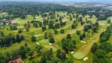 Set on over five private acres with commanding views of the 13th on Springfield Country Club in Ohio - for sale on GolfHomes.com, golf home, golf lot