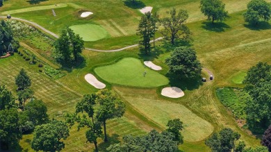 Set on over five private acres with commanding views of the 13th on Springfield Country Club in Ohio - for sale on GolfHomes.com, golf home, golf lot