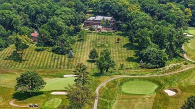 Set on over five private acres with commanding views of the 13th on Springfield Country Club in Ohio - for sale on GolfHomes.com, golf home, golf lot