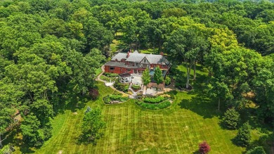 Set on over five private acres with commanding views of the 13th on Springfield Country Club in Ohio - for sale on GolfHomes.com, golf home, golf lot