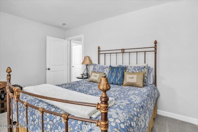 This two-story coastal craftsman style house is a rare on Beau Rivage Golf and Resort in North Carolina - for sale on GolfHomes.com, golf home, golf lot
