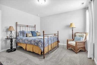 This two-story coastal craftsman style house is a rare on Beau Rivage Golf and Resort in North Carolina - for sale on GolfHomes.com, golf home, golf lot
