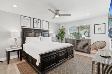Stylishly Remodeled 3 Bed, 2 Bath Home with Fairway Views! on Rancho Las Palmas Country Club in California - for sale on GolfHomes.com, golf home, golf lot