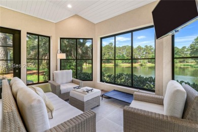 Cottage Lake is the setting of this perfect home in Belfair with on Belfair Golf Club in South Carolina - for sale on GolfHomes.com, golf home, golf lot