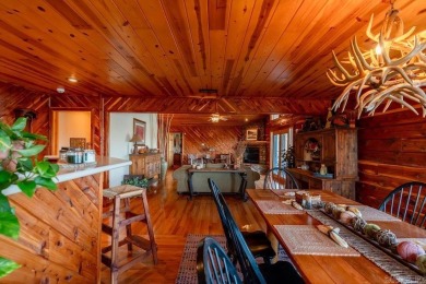 LAKEFRONT! Custom built in 2005, this beautiful log home is your on  in Arkansas - for sale on GolfHomes.com, golf home, golf lot