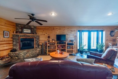 LAKEFRONT! Custom built in 2005, this beautiful log home is your on  in Arkansas - for sale on GolfHomes.com, golf home, golf lot