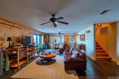 LAKEFRONT! Custom built in 2005, this beautiful log home is your on  in Arkansas - for sale on GolfHomes.com, golf home, golf lot