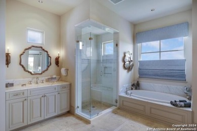 This remarkable 4 bedroom, 4 1/2 bathroom villa is situated on The Clubs of Cordillera Ranch in Texas - for sale on GolfHomes.com, golf home, golf lot