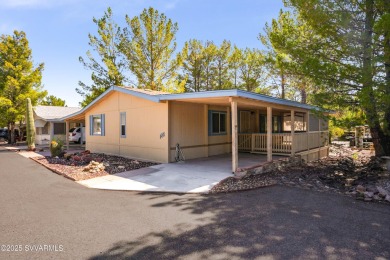 Lovely home, new outside paint, Large screened in AZ room 12x24 on Pine Shadows Golf Course in Arizona - for sale on GolfHomes.com, golf home, golf lot