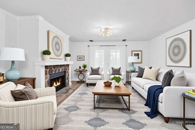 Welcome home to this charming two-story condo nestled in the on The Highlands Course at Lake Arrowhead in Georgia - for sale on GolfHomes.com, golf home, golf lot