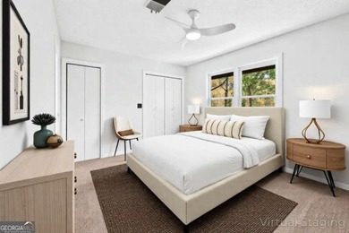 Welcome home to this charming two-story condo nestled in the on The Highlands Course at Lake Arrowhead in Georgia - for sale on GolfHomes.com, golf home, golf lot