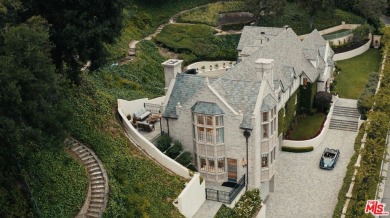 Experience unparalleled luxury at this magnificent English Manor on Bel-Air Country Club in California - for sale on GolfHomes.com, golf home, golf lot