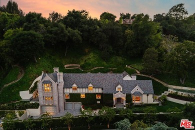 Experience unparalleled luxury at this magnificent English Manor on Bel-Air Country Club in California - for sale on GolfHomes.com, golf home, golf lot