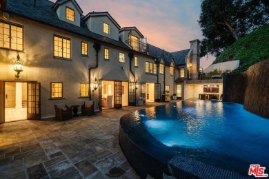 Experience unparalleled luxury at this magnificent English Manor on Bel-Air Country Club in California - for sale on GolfHomes.com, golf home, golf lot
