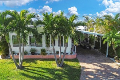 Lovely, Updated, 2/2 DW Mobile Home in Alameda Isles. Home on Boca Royale Golf and Country Club in Florida - for sale on GolfHomes.com, golf home, golf lot