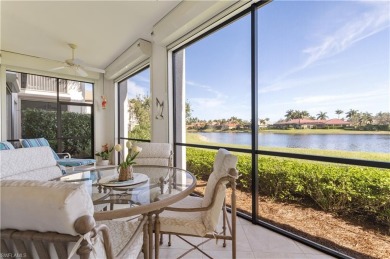 Bright ground floor condo with a beautiful lake view! Players on The Classics Country Club At Lely Resort in Florida - for sale on GolfHomes.com, golf home, golf lot