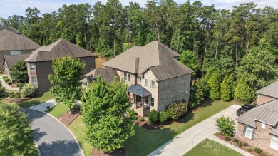 Pristine all-brick home in gated Eagles Landing at The Palisades on The Palisades Country Club in North Carolina - for sale on GolfHomes.com, golf home, golf lot