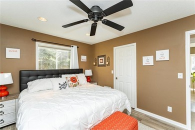 Spacious split-level home featuring 5 bedrooms and 2 bathrooms on Dodge Country Club in Minnesota - for sale on GolfHomes.com, golf home, golf lot