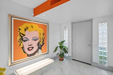 Welcome to 393 Hagen Way, a stunning mid-century modern villa on on  in Arizona - for sale on GolfHomes.com, golf home, golf lot