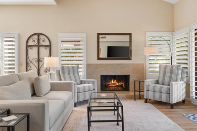 Enjoy this bright & light setting on a lush greenbelt near pool on Ironwood Country Club in California - for sale on GolfHomes.com, golf home, golf lot