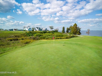 This stunning home sits on the banks of the Albemarle Sound at on Occano Golf Course in North Carolina - for sale on GolfHomes.com, golf home, golf lot