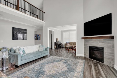 This 5 bedroom, 4.5 bathroom, 5400+ square foot single family on Pebble Brook Golf Course - North in Indiana - for sale on GolfHomes.com, golf home, golf lot