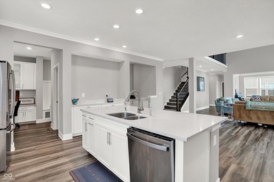 This 5 bedroom, 4.5 bathroom, 5400+ square foot single family on Pebble Brook Golf Course - North in Indiana - for sale on GolfHomes.com, golf home, golf lot