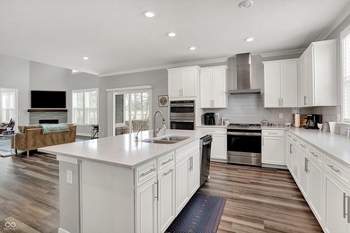 This 5 bedroom, 4.5 bathroom, 5400+ square foot single family on Pebble Brook Golf Course - North in Indiana - for sale on GolfHomes.com, golf home, golf lot