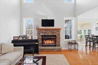 Contemporary elegance meets mountain serenity in the prestigious on Pinecrest Lake Golf and Country Club in Pennsylvania - for sale on GolfHomes.com, golf home, golf lot