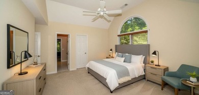 This home is currently being upgraded , seller willing to let on Towne Lake Hills Golf Club in Georgia - for sale on GolfHomes.com, golf home, golf lot