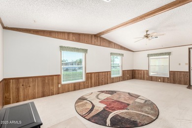 Enjoy easy, low-maintenance living in this move-in ready on Sun Lakes Country Club in Arizona - for sale on GolfHomes.com, golf home, golf lot