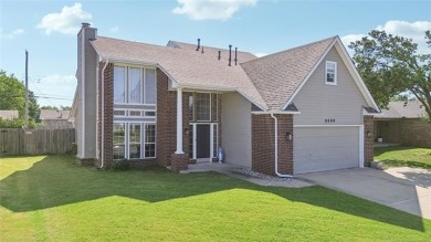 Beautiful 4-bedroom home with 2 versatile flex rooms, currently on Bailey Ranch Golf Club in Oklahoma - for sale on GolfHomes.com, golf home, golf lot