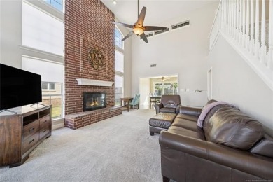 Beautiful 4-bedroom home with 2 versatile flex rooms, currently on Bailey Ranch Golf Club in Oklahoma - for sale on GolfHomes.com, golf home, golf lot