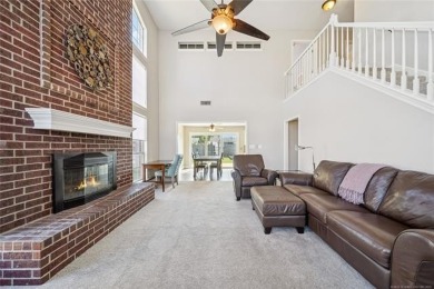 Beautiful 4-bedroom home with 2 versatile flex rooms, currently on Bailey Ranch Golf Club in Oklahoma - for sale on GolfHomes.com, golf home, golf lot