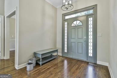 Enjoy the golf course views from this beautifully updated 4bd/3 on Canongate On White Oak Golf Course in Georgia - for sale on GolfHomes.com, golf home, golf lot