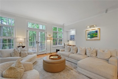 Coastal-chic golf cottage in the private, gated golf community on Berkeley Hall Golf Club in South Carolina - for sale on GolfHomes.com, golf home, golf lot