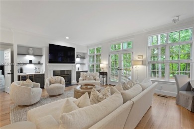 Coastal-chic golf cottage in the private, gated golf community on Berkeley Hall Golf Club in South Carolina - for sale on GolfHomes.com, golf home, golf lot
