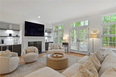 Coastal-chic golf cottage in the private, gated golf community on Berkeley Hall Golf Club in South Carolina - for sale on GolfHomes.com, golf home, golf lot