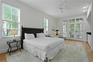 Coastal-chic golf cottage in the private, gated golf community on Berkeley Hall Golf Club in South Carolina - for sale on GolfHomes.com, golf home, golf lot