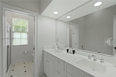 Coastal-chic golf cottage in the private, gated golf community on Berkeley Hall Golf Club in South Carolina - for sale on GolfHomes.com, golf home, golf lot