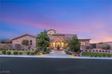 Experience ultimate luxury in exclusive Southern Highlands on Southern Highlands Golf Club in Nevada - for sale on GolfHomes.com, golf home, golf lot