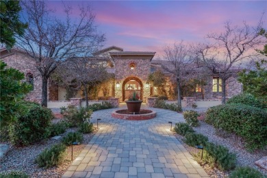 Experience ultimate luxury in exclusive Southern Highlands on Southern Highlands Golf Club in Nevada - for sale on GolfHomes.com, golf home, golf lot