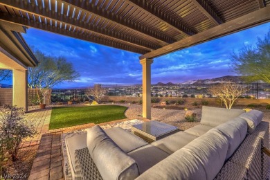Sophisticated home with contemporary flair on a premium view lot on Reflection Bay Golf Club in Nevada - for sale on GolfHomes.com, golf home, golf lot