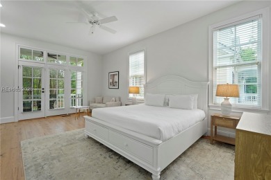 Coastal-chic golf cottage in the private, gated golf community on Berkeley Hall Golf Club in South Carolina - for sale on GolfHomes.com, golf home, golf lot